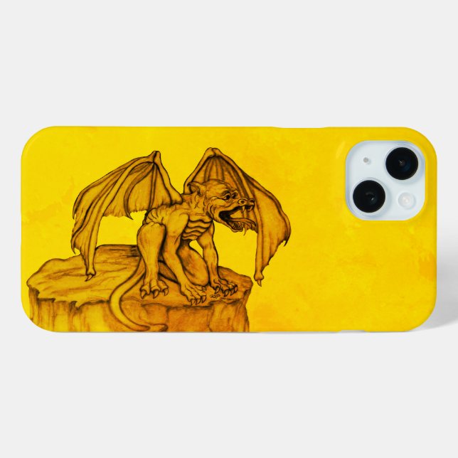 Golem Gargoyle Case-Mate iPhone Case (Back (Horizontal))