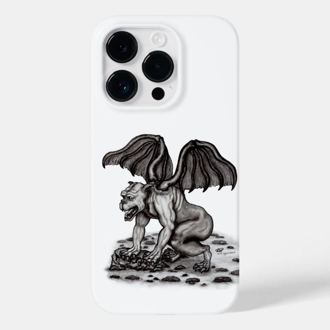 Golem Gargoyle Case-Mate iPhone Case (Back)