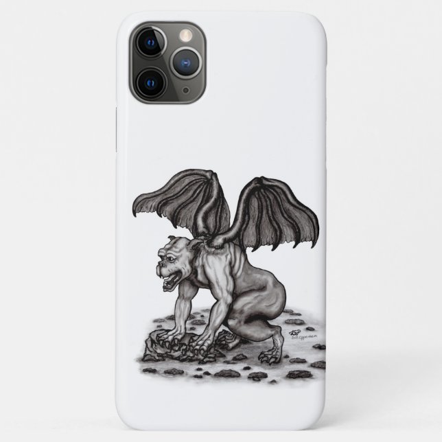 Golem Gargoyle Case-Mate iPhone Case (Back)