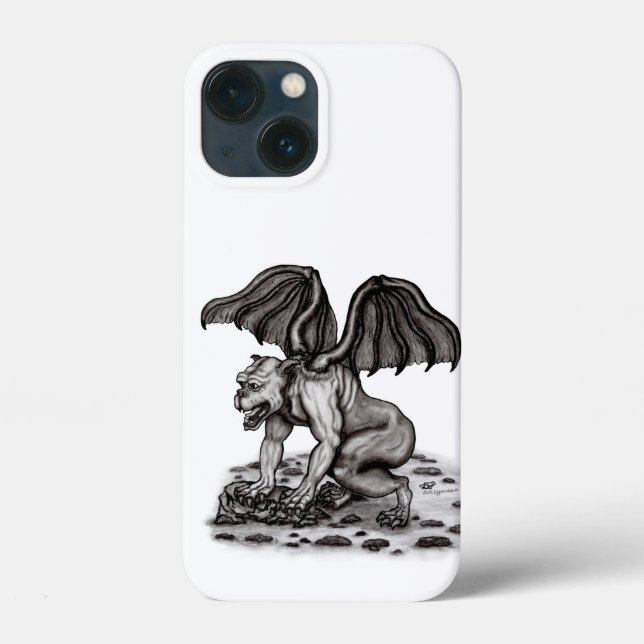 Golem Gargoyle Case-Mate iPhone Case (Back)