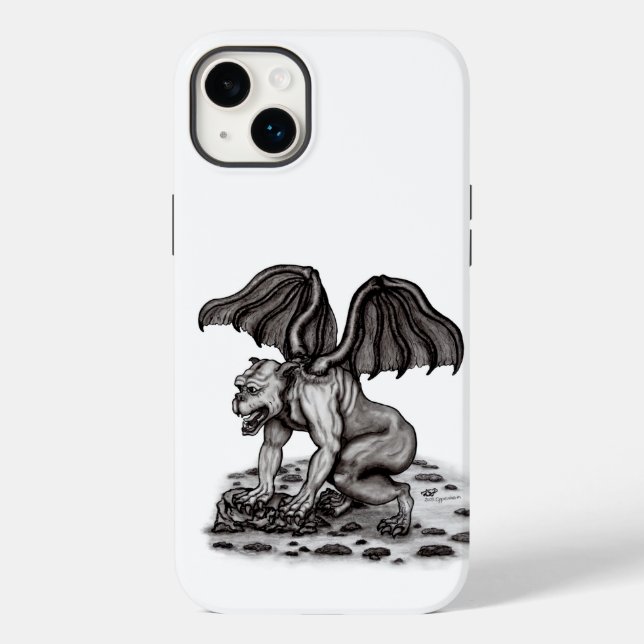 Golem Gargoyle Case-Mate iPhone Case (Back)