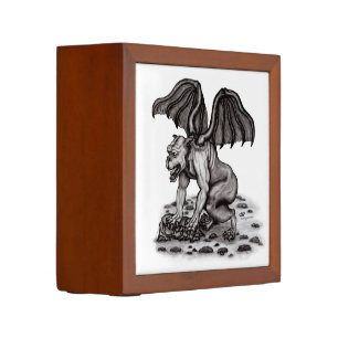 Golem Gargoyle Desk Organizer