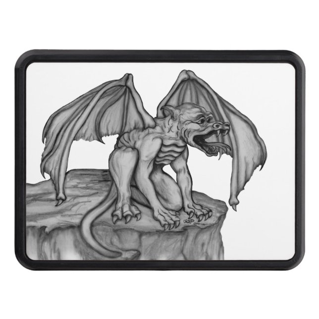 Golem Gargoyle Hitch Cover (Front)