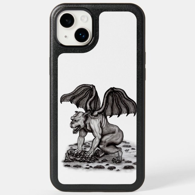 Golem Gargoyle Otterbox iPhone Case (Back)