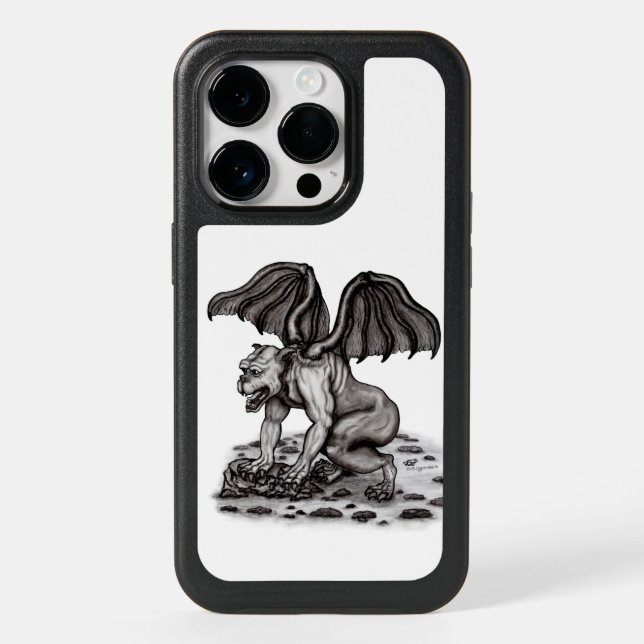 Golem Gargoyle Otterbox iPhone Case (Back)