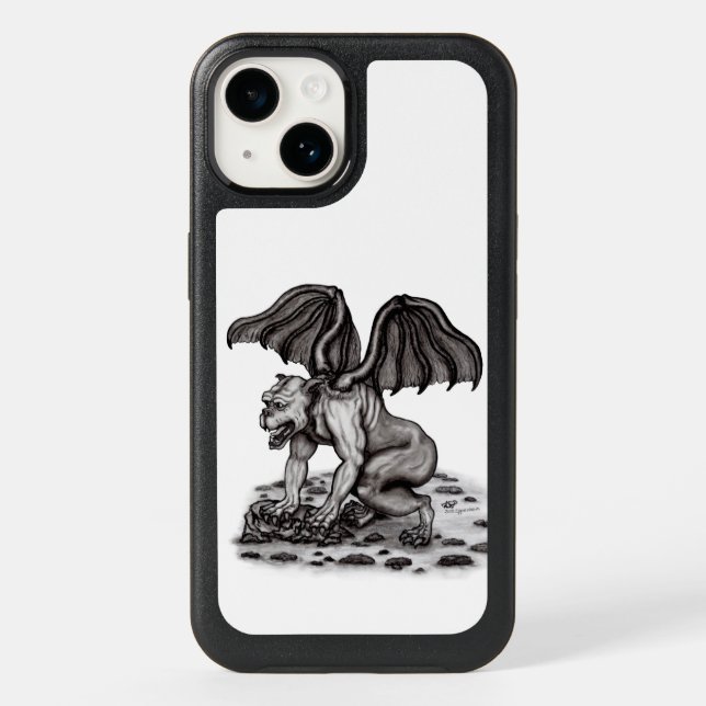 Golem Gargoyle Otterbox iPhone Case (Back)