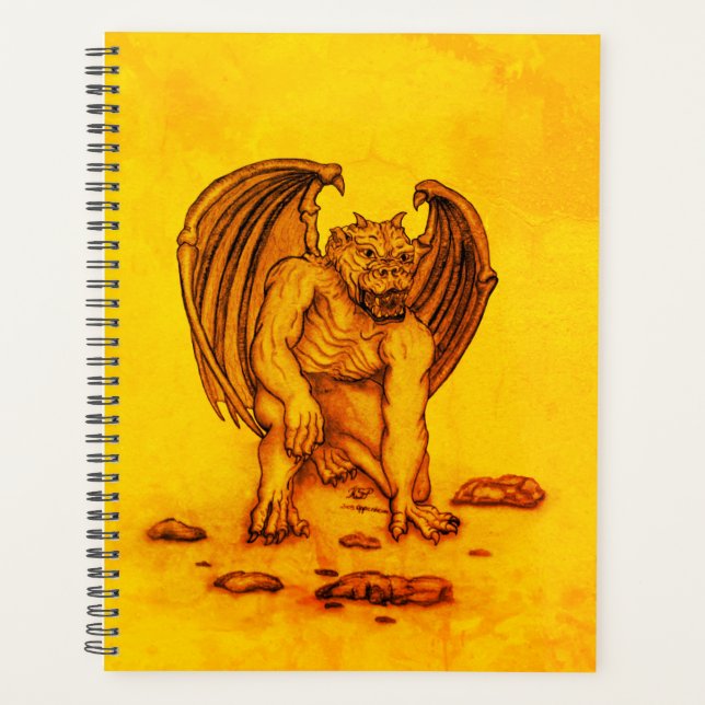 Golem Gargoyle Planner (Front)
