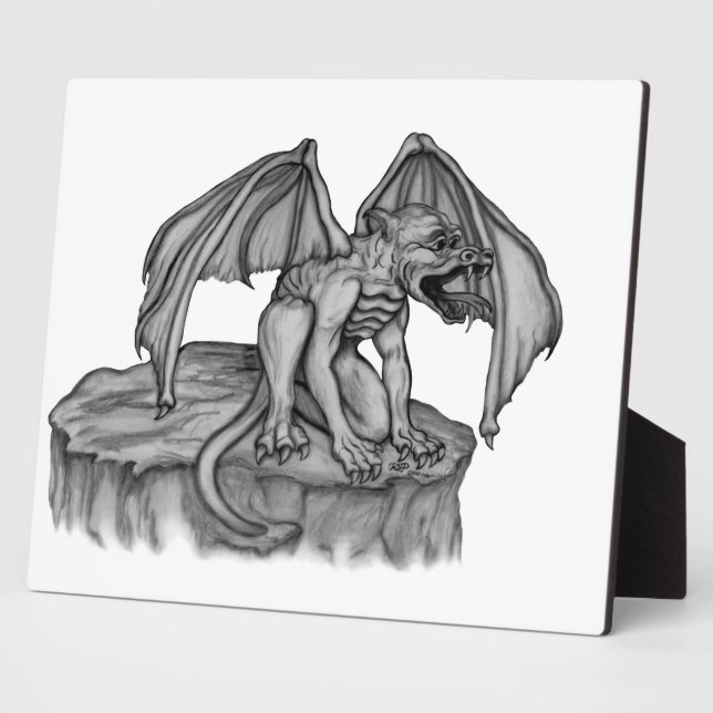 Golem Gargoyle Plaque (Side)