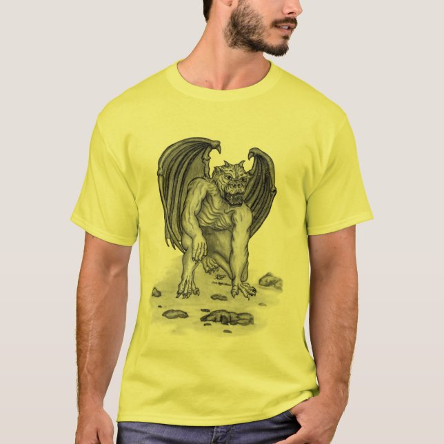 Golem Gargoyle T-Shirt (Front)