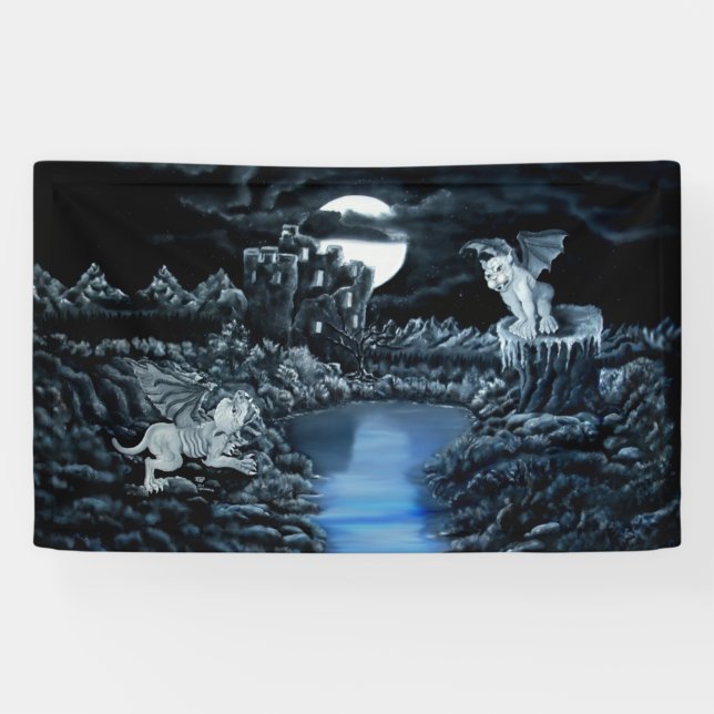 Golem vs Dolem District Fight Banner (Horizontal)