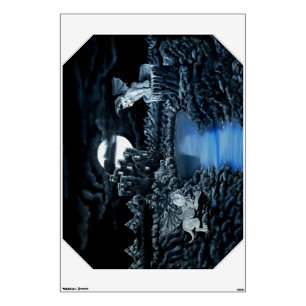 Golem vs Dolem District Fight Wall Decal
