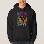 Goleta California Retro Sunset Beach Surfer Surfin Hoodie