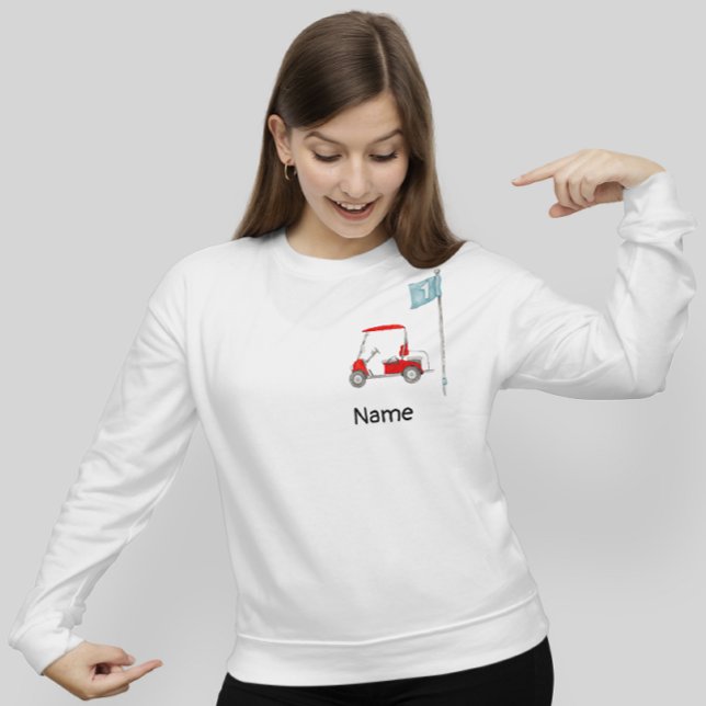 Golf  1st birthday golf party sweatshirt (Creator Uploaded)