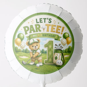 Golf 1st Birthday Party  Balloon
