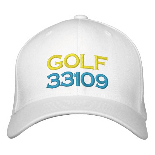 GOLF 33109 HAT MIAMI BEACH FLORIDA CAP 