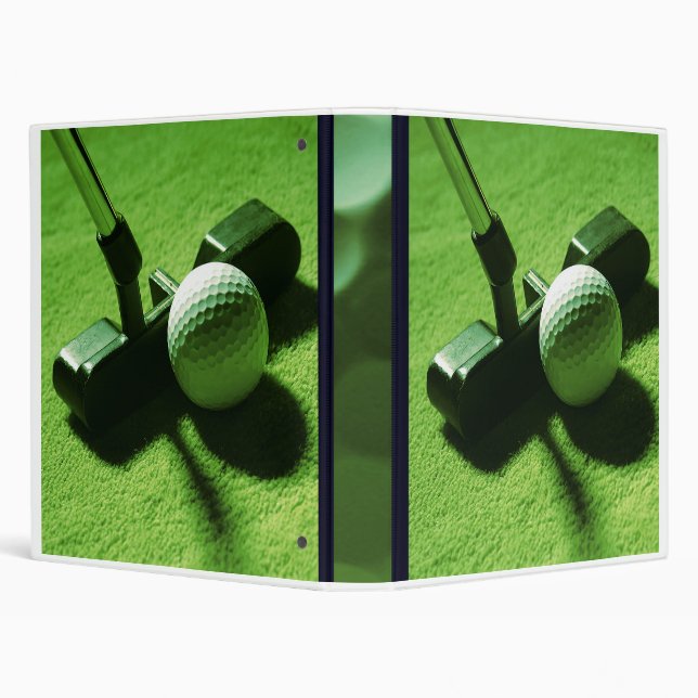 Golf 3 Ring Binder (Background)