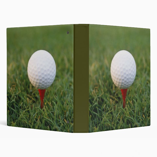 Golf 3 Ring Binder (Background)