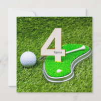Golf 4th Birthday