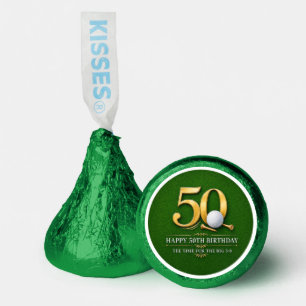 Golf 50th Birthday for golfer Hershey®'s Kisses®