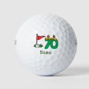 Golf 70th Birthday  Golf Balls