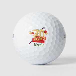 Golf 70th Birthday  Golf Balls
