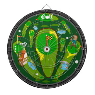 Golf 9-Hole Water Hazard Dartboard