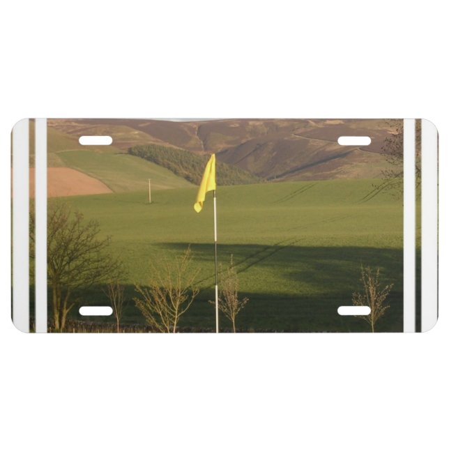 golf-9 license plate (Front)