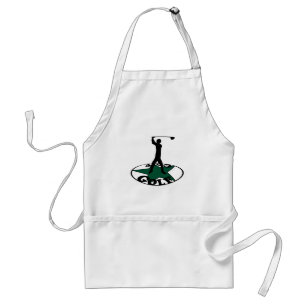 Golf - a wonderful game  adult apron