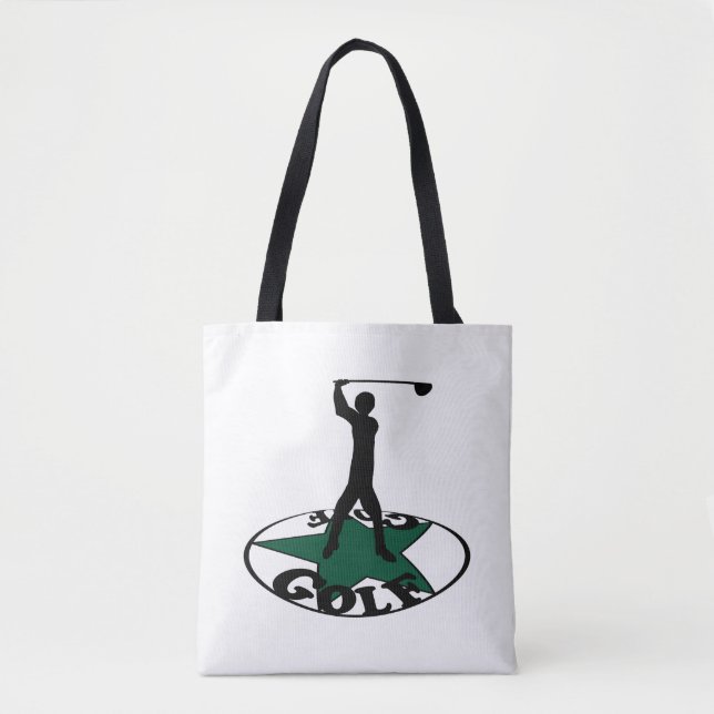 Golf - a wonderful game  card tote bag (Front)