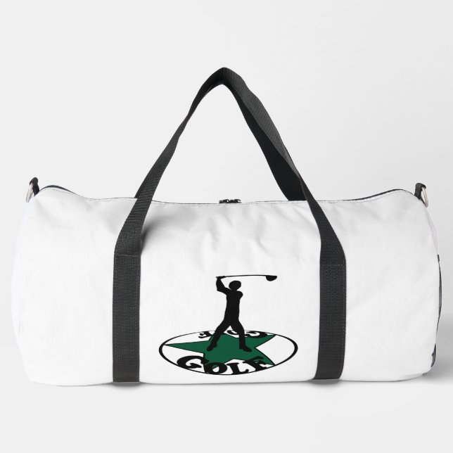 Golf - a wonderful game   duffle bag (Front)