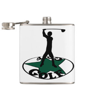 Golf - a wonderful game flask