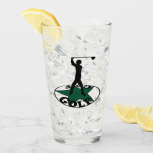 Golf - a wonderful game glass