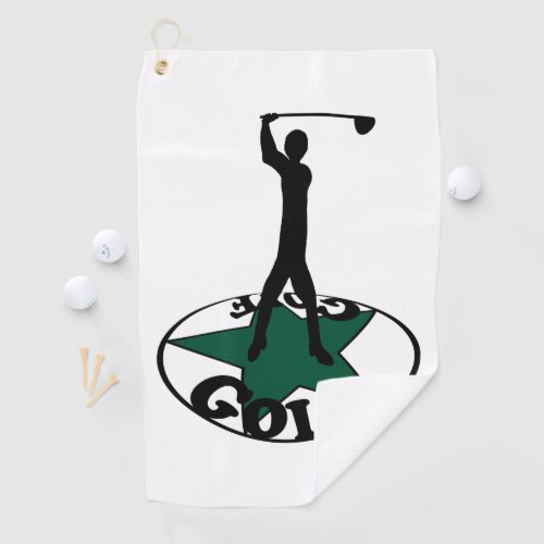 Golf _ a wonderful game  golf towel