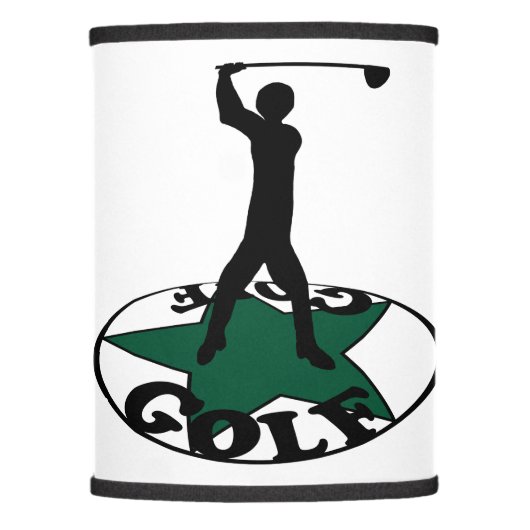 Golf - a wonderful game   lamp shade (Front)