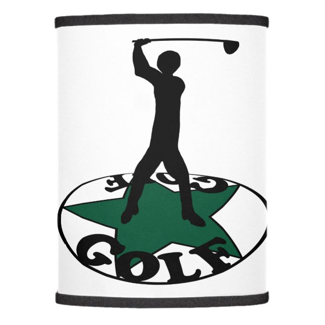 Golf - a wonderful game   lamp shade (Front)