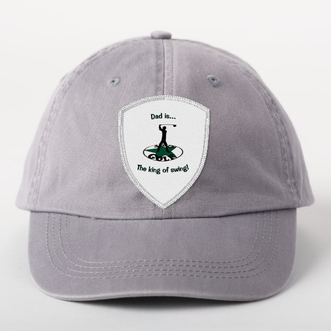 Golf - a wonderful game   patch (On Headwear)