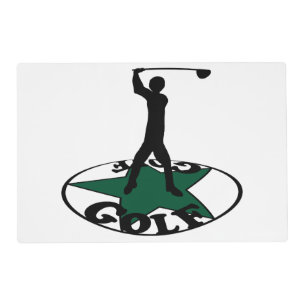 Golf - a wonderful game   placemat