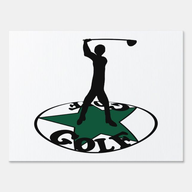 Golf - a wonderful game   sign (Front)
