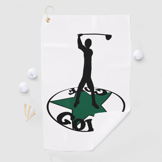Golf - a wonderful game  towel (InSitu)