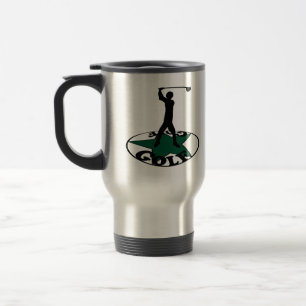 Golf - a wonderful game   travel mug