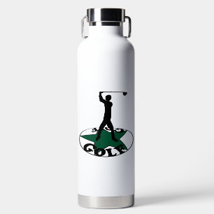 Golf - a wonderful game water bottle