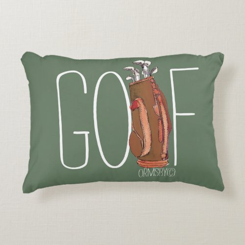 Golf Accent Pillow