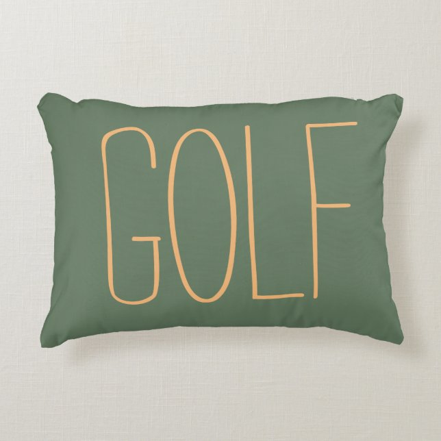 Golf Accent Pillow (Front)
