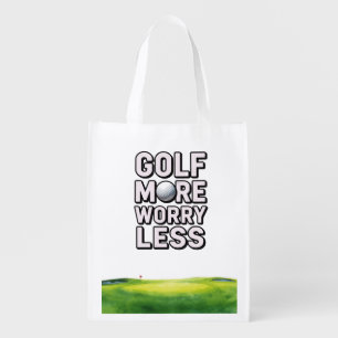 Golf Addiction Funny Golfer Grocery Bag