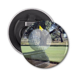 Golf Addiction, Magnetic Bottle Opener. Bottle Opener