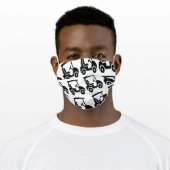 Golf Adult Cloth Face Mask (Worn)