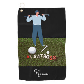 Golf albatross funny gifts for golfer golf towel