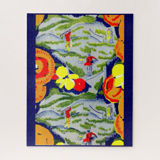 golf and flowers jigsaw puzzle