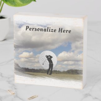 Golfers Personalized Gifts and Signs