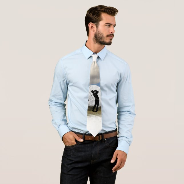 Golf And Golfers   Neck Tie (In Situ)